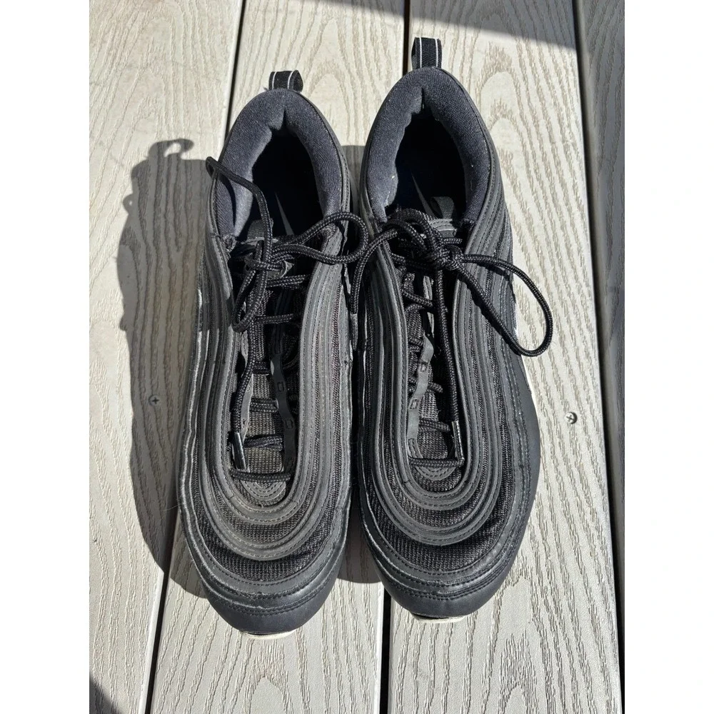 Nike Air Max 97 Black Retro Running Shoes Sneakers‎ 921826-001 Men's Size 11